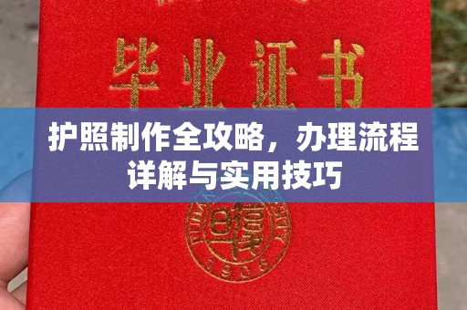 江岸护照制作全攻略，办理流程详解与实用技巧